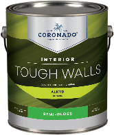 Wilson Paint & Wallpaper Tough Walls Alkyd Semi-Gloss forms a hard, durable finish that is ideal for trim, kitchens, bathrooms, and other high-traffic areas that require frequent washing.boom