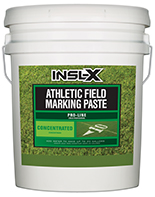 Wilson Paint & Wallpaper Athletic Field Marking Paste is specifically designed for use on natural or artificial turf, concrete, and asphalt as a semi-permanent coating for line marking or artistic graphics.

This is a concentrate to which water must be added for use
Fast drying, highly reflective field marking paint
For use on natural or artificial turf
Can also be used on concrete or asphalt
Semi-permanent coating
Ideal for line marking and graphicsboom