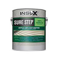 Wilson Paint & Wallpaper Sure Step Acrylic Anti-Slip Coating provides a durable, skid-resistant finish for interior or exterior application. Imparts excellent color retention, abrasion resistance, and resistance to ponding water. Sure Step is water-reduced which allows for fast drying, easy application, and easy clean up.

High traffic resistance
Ideal for stairs, walkways, patios & more
Fast drying
Durable
Easy application
Interior/Exterior use
Fills and seals cracksboom
