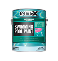 Wilson Paint & Wallpaper Waterborne Swimming Pool Paint is a coating that can be applied to slightly damp surfaces, dries quickly for recoating, and withstands continuous submersion in fresh or salt water. Use Waterborne Swimming Pool Paint over most types of properly prepared existing pool paints, as well as bare concrete or plaster, marcite, gunite, and other masonry surfaces in sound condition.

Acrylic emulsion pool paint
Can be applied over most types of properly prepared existing pool paints
Ideal for bare concrete, marcite, gunite & other masonry
Long lasting color and protection
Quick dryingboom